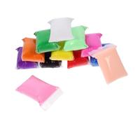 Milisten Kit De Pâte à Modeler Colorée DIY 12 Sachets pour Garçon Et Filles, Argile Polymère Légère Et Flexible, Kit De Modelage Créatif pour Bricolages à Domicile Et Présents