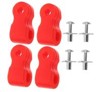 Milisten Kit de Réparation Casque de Sport avec Vis et Clips de Visière Compatible Football Baseball Hockey Glace et Softball Compact et Portable pour Réparations Urgence