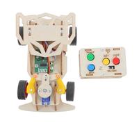 Milisten Kit de Voiture Stem Éducatif de Modélisation DIY avec Télécommande Projet Scientifique pour Garçon Fille Activités Manuelles et Apprentissage Classe