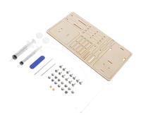 Milisten Kit d'Expérimentation Scientifique en Bois pour Garçon et Filles Jouet Hydraulique à Assembler Kit Éducatif DIY Activité Manuelle Apprentissage Pratique Puzzle de Construction