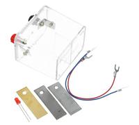Milisten Kit Éducatif Batterie Fruit DIY pour Expériences Pédagogiques Plaques Cuivre-Fer-Zinc Durables Flux Stable Matériel Chimie pour Recherches Énergétiques