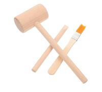 Milisten Kit Fouille Bois Garçon Fille Marteau Moyen et Brosse Bois Jeu Archéologie Éducatif pour Creuser et Développement Coordination Main et Créativité