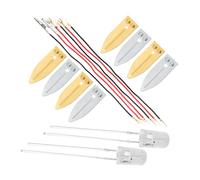 Milisten Kit Scientifique Batterie Fruits avec Plaques Zinc Cuivre Expérience Stem Éducative pour Garçon Fille Matériel Complet Sécurisé Montage Simple Plug in Projet Scolaire Éducation