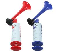 Milisten Klaxon à Air Réutilisable pour Événements Ensemble de 2 Trompette à Pousser Manuellement Accessoire d'Encouragement pour Fans pour Fêtes et Célébrations