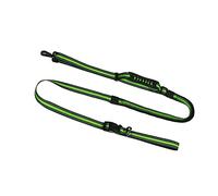 Milisten Laisse pour Chien Réfléchissante Ajustable Nylon Laisse Verte Fluorescente pour Chiens de Moyenne pour Promenade Agility Accessoires pour Animaux de Compagnie