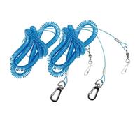 Milisten Laisse pour Oiseaux Corde Volante pour Perroquet Laisse Dentraînement pour Perroquets en Plein Air Traction pour Oiseaux