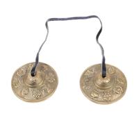 Milisten Laiton pour Méditation et Cérémonie Religieuse Long et Harmonie avec Sac de Rangement Instrument de Yoga Pratique