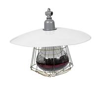 Milisten Lampe Chauffante pour Élevage Bétail 250w Rouge Four-piece Set pour Ferme Maintien Température Fonction Sécurisée Anti-morsure Adaptée Animaux D’élevage