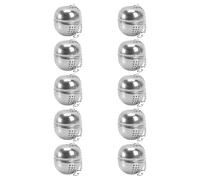 Milisten Lot de 10 Filtres à Thé en Acier Inoxydable Multi-usages, Résistance Haute Température, Passoire Fine Maison Cuisine