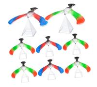 Milisten Lot de 10 Jouets Éducatifs Oiseaux pour Garçon et Filles Jouets Scientifiques en Plastique pour L'Apprentissage Physique Activité Amusante