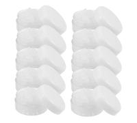Milisten Lot de 10 Mini Pastilles De Cire Accessoires pour Tours De Cire De Conjuration De Magicien pour Débutants Accessoires pour Tours De Flottants Blanche
