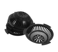 Milisten Lot de 10 Tapis en Maille Anti-Fuite avec Grille pour Pot De Fleurs Joint en Maille pour Bonsaï Tapis De Fond pour Pot De Fleurs Accessoire en Maille pour Trou Tapis en Maille