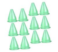 Milisten Lot de 12 Cloches de Protection Plantes Anti-Gel Réutilisables Transparentes pour Jardin, Couvercles Pot en Plastique Ventilation, Protection Hivernale pour Plantes Potagères et Fleurs