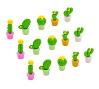 Milisten Lot de 15 Gommes de Cactus pour Étudiants Gomme Scolaire Colorée sans Danger Kit 3 Boîtes 5 Pièces Accessoires D’Écriture pour École et Bureau Couleur Aléatoire Couleur Aléatoire