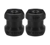 Milisten Lot de 2 Adaptateurs pour Flacon de Shampoing Noir Entonnoir de Transfert de Lotion Anti-fuite en Plastique Outil Pratique pour Remplissage Précis des Flacons de Savonnette