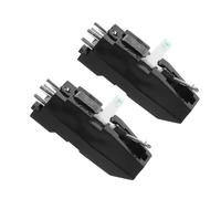 Milisten Lot de 2 Aiguilles de Stylet Double Face pour Platine Vinyle, Cellule Phono Stéréo Compatible, Remplacement Solide pour Tourne-disque Vinyle, Accessoire Audio Dj et Usage