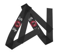 Milisten Lot de 2 Bandeaux Larges Réutilisables Taille Unique Bandeau Ninja Respirant pour Costume Cuisine Japonerie Hommes et Femmes Tenue la Cuisine Sport Karaté