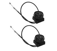 Milisten Lot De 2 Boutons De Réglage De Résistance pour Vélo De Fitness Goupille De Traction Bouton De Tension Pièces D'Équipement De Vélo