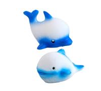 Milisten Lot De 2 Décorations D'Aquarium en Forme d'animaux Marins Mini Figurines d'animaux Marins Accessoires De Décoration pour Petits Animaux Résine