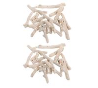 Milisten Lot de 2 Galets de pour Aquarium (250 g) - Gravier décoratif pour Aquarium - Décoration de Fond pour Le pH et Le Conditionnement des milieux