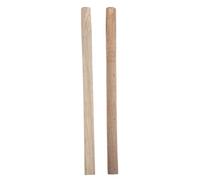 Milisten Lot de 2 Manches de houe en Bois : Manches Robustes pour remplacer Une houe de Jardin ; tiges en Bois Dur pour cultivateur et Outils de désherbage.