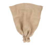 Milisten Lot de 2 Paquet de Protection en Toile de Jute 80x100 Cm avec Cordon de Serrage, Couverture Hivernale Réutilisable Antigel pour Plantes Extérieures, Arbustes et Arbres Fruitiers,