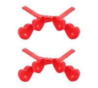 Milisten Lot de 2 Pinces à Neige en Plastique pour Fabriquer des Boules de Neige Poignées Ergonomiques Anti-Gel Outil pour Jeux D’Hiver en Extérieur et Activités Parents-Garçon et Filles