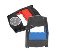 Milisten Lot de 2 Pinces de Préhension pour Mains et Poignets Appareil d'Entraînement des Doigts Poignée Robuste en Métal Dynamomètre Mécanique à Aiguille Renforceur de Grip Compact