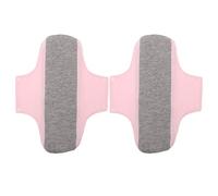 Milisten Lot de 2 protections pour incontinence féminine : protège-slips lavables en coton anti-fuites, protections menstruelles réutilisables pour les voyages post-partum