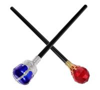 Milisten Lot De 2 Sceptres Royaux en Mousse À LED pour Farces Et Farces Jouets pour Enfants Déguisement d'halloween Baguette pour Bébés Et Tout-Petits Décorations De