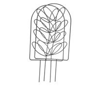 Milisten Lot De 2 Supports De Jardin pour Plantes Grimpantes Treillis Feuilles pour Extérieur Treillis De Jardin Clôture Panneau Treillis Artificiel Extensible