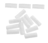 Milisten Lot de 20 Cotons-Tiges en Cire De Charbon De Bois pour Allumer Un Feu Kit D'Allumage De Feu Pastilles De Coton pour Allumer Un Feu De Camping pour Cheminée D'Intérieur