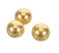 Milisten Lot De 3 Boules De Bain d'oiseaux en Laiton Nettoyeur Universel pour Bol Bain d'oiseaux Fontaine en Cuivre Boules De Nettoyage Purification