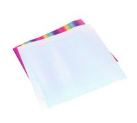 Milisten Lot de 3 Feuilles de Vinyle Adhésif à Motifs Écailles de Poisson Dégradé, Format 30,5 X 25 Cm, Autocollant Décoratif Blanc, Bleu et Multicolore, Film Vinyle Auto-adhésif