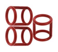 Milisten Lot de 3 Joints D'étanchéité en Silicone Forme I Ø28 Mm pour Machine à Glace, Accessoires de Rechange Universels, Anneaux de Scellage pour Sorbetière, Pièces Détachées