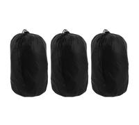 Milisten Lot de 3 Sacs étanches à Cordon de Serrage pour Doudounes, Sacs de Compression et de Rangement, Organiseur de Voyage pour vêtements, de Rangement en Nylon pour imperméable.