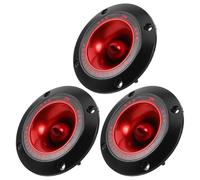 Milisten Lot de 3 Tweeters Piézoélectriques à Haute Fréquence pour Haut-Parleur Aigu, Pavillon Audio Léger et Résistant à la Chaleur, Remplacement pour Système Son Scène Dj et Musique Live