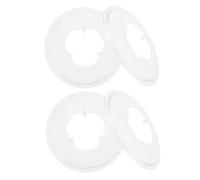 Milisten Lot de 4 Cache-Chaînes pour Vélo VTT Protection de Roue en Plastique 13 CM Protège-Pignon Arrière Résistant aux Chocs Bruit et Vibrations Accessoire de Protection pour