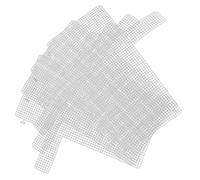 Milisten Lot de 4 Feuilles en Maille Plastique DIY pour Loisirs Créatifs, Accessoires pour Paquet Faits Main, Filet Rigide Petit Motif Cerf, Polyvalent pour Tissage et Couture, Plastique