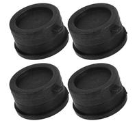 Milisten Lot de 4 Moulins à Eau Miniatures en Pierre Imitation Diamètre 5 CM pour Décoration de Fontaine de Jardin et Bassin Intérieur Accessoires Fontaine à Moulin à Eau Miniature