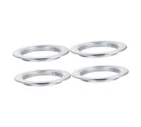Milisten Lot De 4 Nichoirs De en Aluminium pour Oiseaux Boîte D'élevage en Aluminium Résistante À l'usure pour Nichoirs À Perroquets