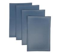 Milisten Lot de 4 Tuiles de Toit Imitation en PVC Bleu Ancien, Échelle 1/100, Mini Tuiles Décoratives pour Maison de Poupée, Accessoires de Modélisme et Décoration de Table de Sable