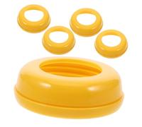 Milisten Lot De 5 Colliers Pour Biberons Larges En Plastique Remplaçants Pour Biberons Utilisation Quotidienne Pièce De Rechange Compatible Plusieurs Marques