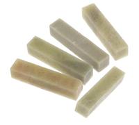 Milisten Lot de 5 Pierres Vierges de Qingtian pour Tampons Chinois, Sceaux à Sculpter pour Calligraphie et Peinture, Pierre Naturelle pour Gravure Bricolage, Outils de Sceaux Nominatif
