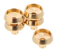 Milisten Lot de 5 Porte-Parfum en Laiton pour Bâtonnets, Support Anti-Reflux Compact et Réutilisable, Plateau Stable pour Brûleur de Parfum à Reflux, pour Parfum D'ambiance Maison