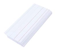 Milisten Lot de 50 Cartes Pédagogiques Lignées pour Apprentissage des Mots Supports Éducatifs en Papier pour École et Enseignants et Légères