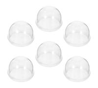Milisten Lot de 6 Bouchons Externes pour Tunnel de Jeu Hamster Nain, Accessoires en Plastique Robuste, Dimensions 6x6x4,5 Cm, Compatible Tubes Cage pour Animaux de Compagnie,