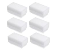 Milisten Lot de 6 Brosses Sensorielles de Bain pour Garçon et Filles et Tout-petits, Éponge Douce Blanche en Pp, Facile à Nettoyer, Maison Maternelles