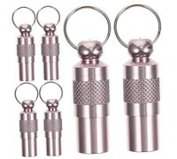 Milisten Lot De 6 Médailles Gravées pour Chiens Et Chats - Accessoires pour Colliers Perdus