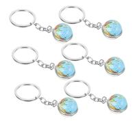 Milisten Lot De 6 Porte-Clés Globe Terrestre Mignons Et Grands Pour Enfants Porte-Clés Pendentif Globe Pour Enfants Porte-Clés À Porte-Clés Fantaisie Planète Porte-Clés En